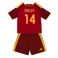 AS Roma Donyell Malen #14 Koti Peliasu Lasten 2026-27 Lyhythihainen (+ Lyhyet housut)